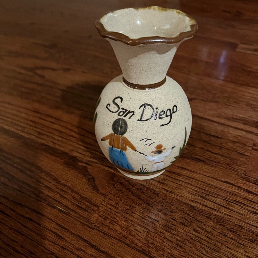 San Diego Pottery Vase 5” Tall